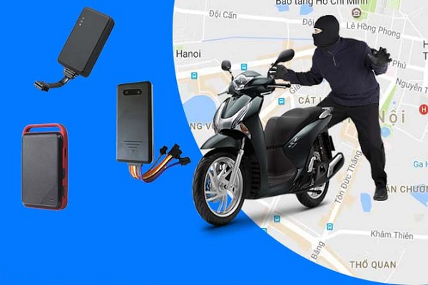 Thiết bị định vị chống mất cắp xe máy